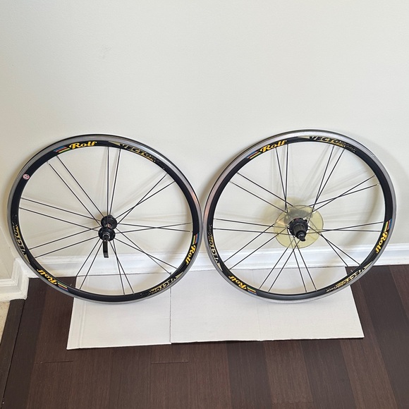 Vintage Rolf Vector Comp Bike Rim Set 650C - Picture 1 of 11